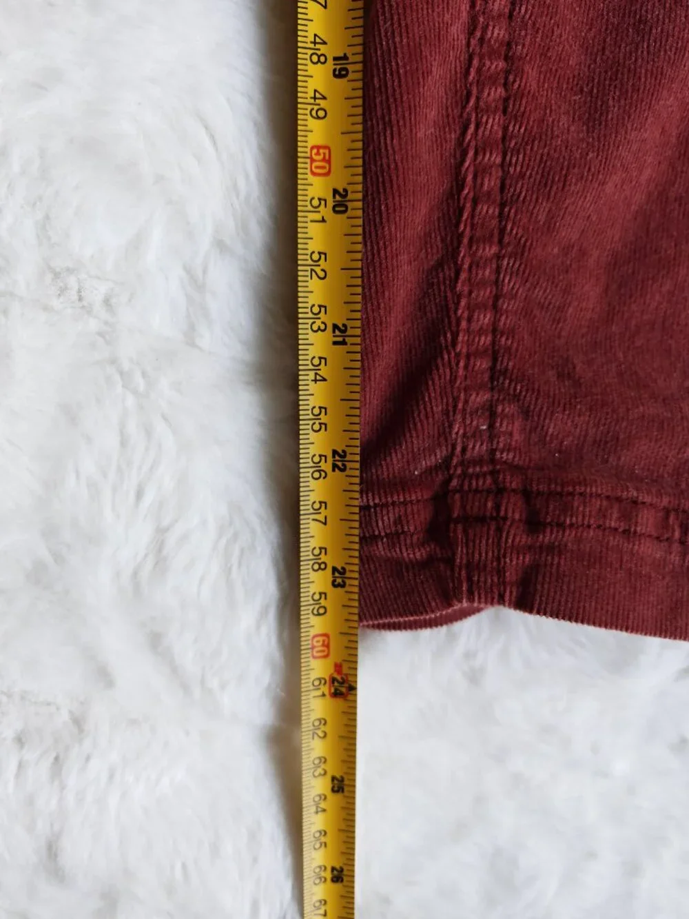 Free People Bay To Breakers Corduroy Cargo Pants XS Russet Red Utility Drawstrin